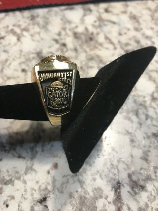 2003 TEAM ISSUED NOTRE DAME FOOTBALL GATOR BOWL RING 5