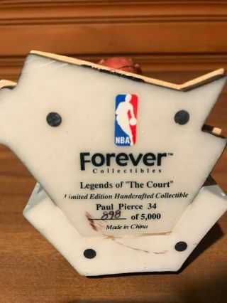 Paul Pierce Boston Celtics Bobblehead Legends of the Court 898/5,  000 2