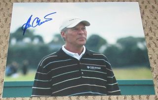 Ben Crenshaw Signed 8x10 Photo Autograph Auto Golfing Gentle Ben