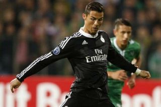 Adidas Real Madrid Long Sleeve Ronaldo 2014/2015 Champions League jersey Small 3