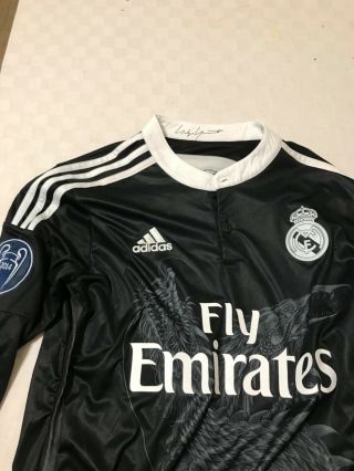 Adidas Real Madrid Long Sleeve Ronaldo 2014/2015 Champions League jersey Small 6