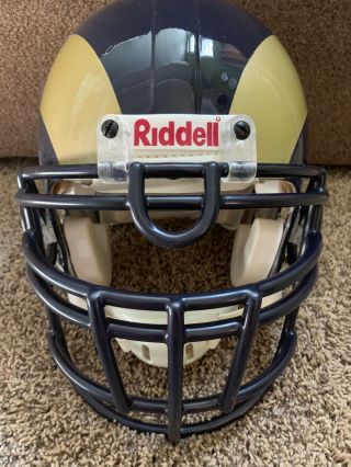 St.  Louis Rams Nfl Riddell Full Size Authentic Football Helmet