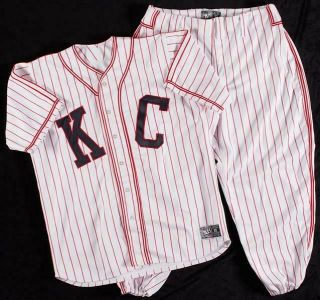2008 Billy Butler Kc Royals Monarchs Game - Negro League Uniform Jersey Pants