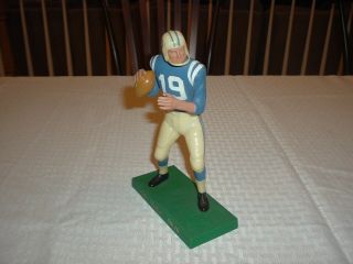 1958 - 1962 Hartland Plastics Football Statue Baltimore Colts Johnny Unitas 3