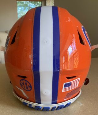 Florida Gators Game Worn Helmet Sec Football 4