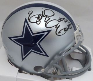 Ezekiel Elliott Autographed Signed Dallas Cowboys Mini Helmet Beckett Bas 143246