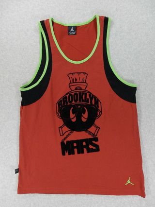 Jordan Brand Brooklyn Mars Basketball Tank Top (mens Large)