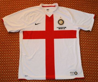 2007 - 2008 Inter Milan,  100th Anniversary Special Football Shirt By Nike,  Mens Xxl