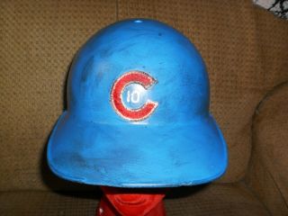 Ron Santo Chicago Cubs Game Worn Baseball Batting Helmet 1960 