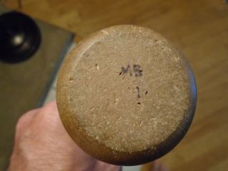 MICHAEL BRANTLEY GAME BAT HOUSTON ASTROS INDIANS OLD HICKORY MB KNOB LOOK 7