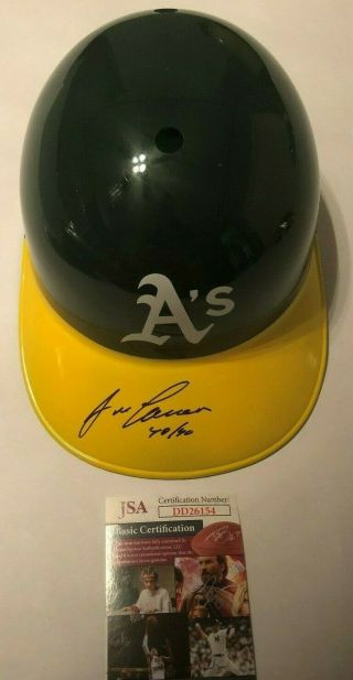 Jose Canseco Autographed Full Size Oakland A 