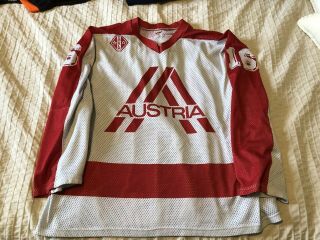 Team Austria Ice Hockey Tackla Jersey Men’s Large