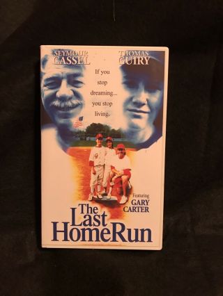 The Last Home Run Vhs 1996 Gary Carter Dave Winfield And Seymour Cassel