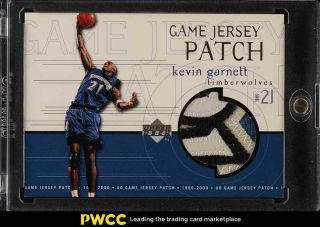 1999 Upper Deck Game Jersey Kevin Garnett 4 - Clr Patch Gjp5 (pwcc)