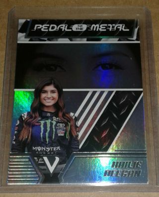 2019 Victory Lane Hailie Deegan Pedal To The Metal Parallel Card