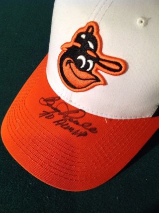 Boog Powell Baltimore Orioles Autographed Hat Jsa Authenticated