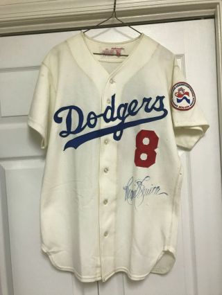 1976 Game Worn Autographed Signed Reggie Smith Los Angeles Dodgers Jersey