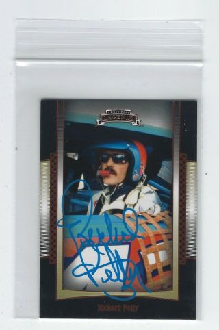 Richard Petty; 2012 Pp Legends Autographed Trading Card 31;