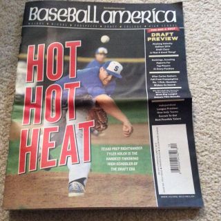 Baseball America W/ Tyler Kolek On Cover - Hot Hot Seat