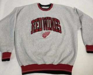 Detroit Red Wings Legends Athletic Logo Sweatshirt Xl
