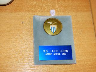 S.  S.  Lazio Vintage Football Soccer Medal 1980