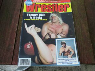 The Wrestler Pro Wrestling Mag July 1984 Tommy Rich Billy Jack Haynes Ric Flair