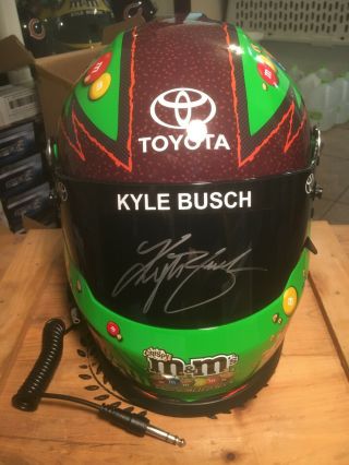 Kyle Busch Autographed Full Size M&m 