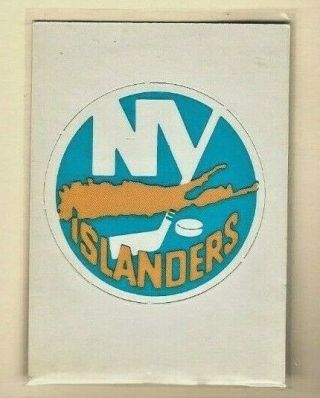 1972 - 73 O - Pee - Chee Nhl Logos 11 York Islanders Sp Nm,