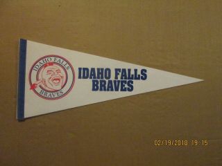 Pioneer League Idaho Falls Braves Vintage Defunct Circa 1980 