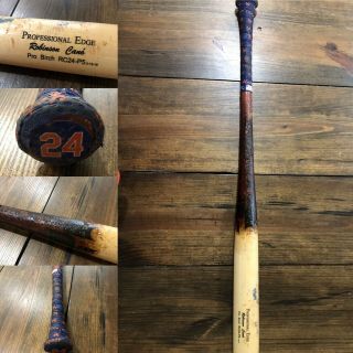 Robinson Cano 2019 Game Cracked Ssk Baseball Bat York Mets Yankees