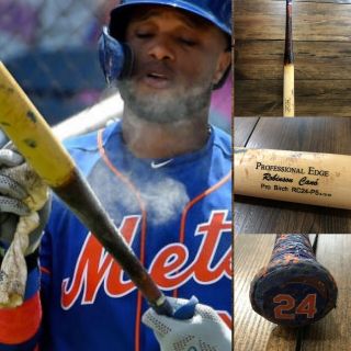 Robinson Cano 2019 Game Cracked SSK Baseball Bat York Mets Yankees 8