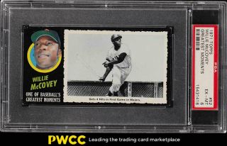 1971 Topps Greatest Moments Willie Mccovey 52 Psa 6 Exmt (pwcc)