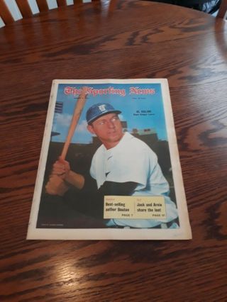 August 8,  1970 - The Sporting News - Al Kaline Of The Detroit Tigers