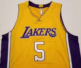 Lakers Carlos Boozer Signed Pro Cut Team Issue Adidas NBA Mens XXL Jersey 2