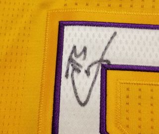 Lakers Carlos Boozer Signed Pro Cut Team Issue Adidas NBA Mens XXL Jersey 4