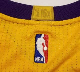 Lakers Carlos Boozer Signed Pro Cut Team Issue Adidas NBA Mens XXL Jersey 5