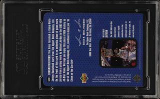 1997 Upper Deck Game Jersey Michael Jordan PATCH GJ13 SGC 9 (PWCC) 2