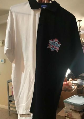 Rare Starter Bowl Xxvll Polo Shirt Large