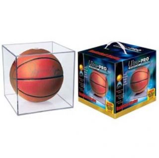 1 Case (4) Ultra Pro Basketball Storage Square Cube Holders Display Uv Safe