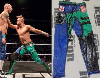 Will Ospreay Signed Ring Worn Pants Bas Japan Pro Wrestling 2018