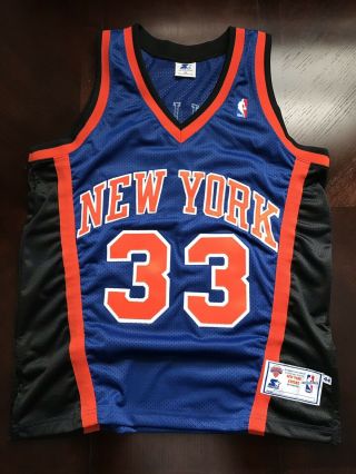 Authentic Starter Patrick Ewing York Knicks Nba Jersey Size 44
