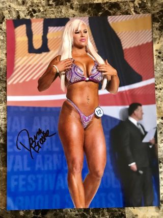 Wwe Nxt Dana Brooke Sexy Autographed 11x14 Photo Signed Wrestling Wrestlemania