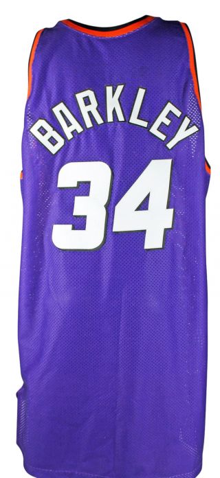 Suns Charles Barkley 1993 - 94 Game Worn Champion Size 52,  3 Length Road Jersey