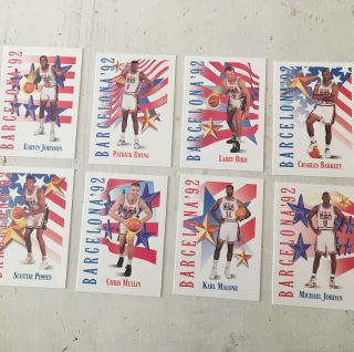 Team Usa Mens Olympic Basketball Cards (la84/seoul88/barcelona92)