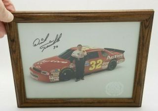 Nascar 32 Dick Trickle Fan Club 8 X 10 Autographed Framed Photo Active Trucking