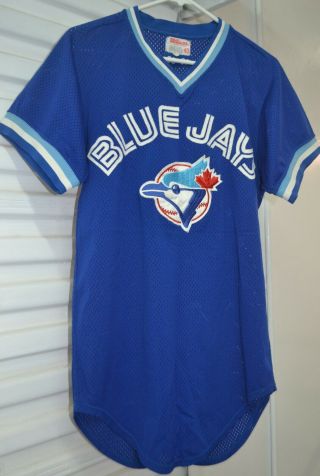 1987 Toronto Blue Jays Don Gordon Game Worn Pre Game Jersey Indians