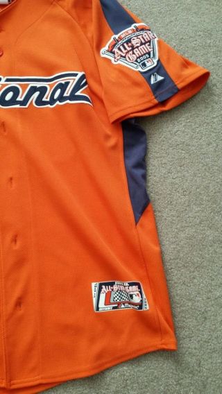 Mike Piazza York Mets National League All Star Game Jersey Detroit 2005 mlb 2