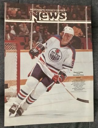 Gretzky Liquidation Scotiabank Hockey College News Edmonton Oilers Cover 1982