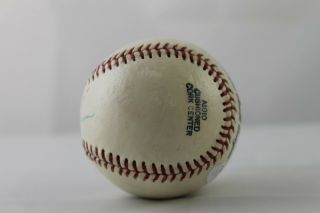 Warren Spahn Signed Autographed Pacific Coast League Baseball JSA 2