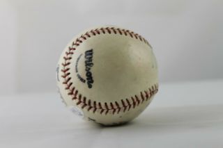 Warren Spahn Signed Autographed Pacific Coast League Baseball JSA 3